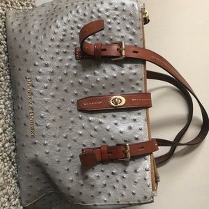 Dooney and Bourke ostrich handbag.